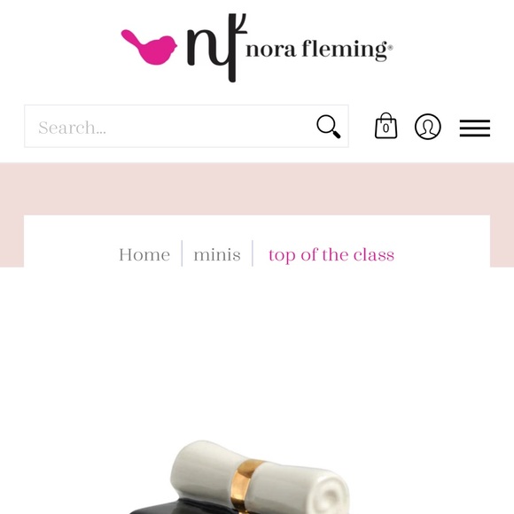 Nora Fleming Graduation cap Mini - Picture 3 of 3